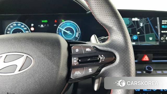 Hyundai The New Avante Hybrid (CN7) 2023 Белый из Кореи, фото 6