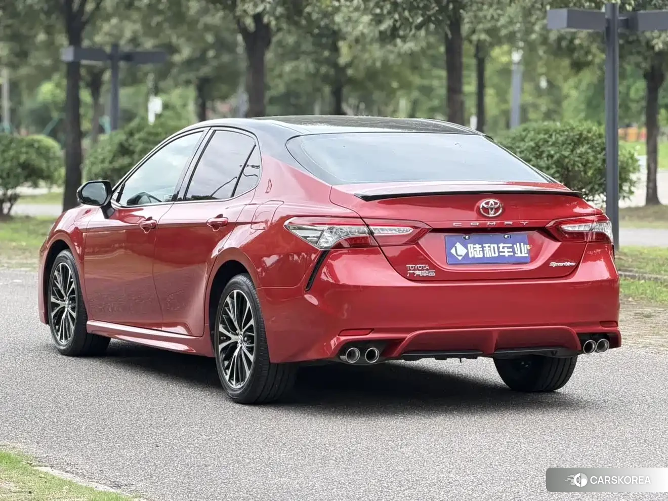 Toyota Camry 2018 Red/purple из Китая, фото 6