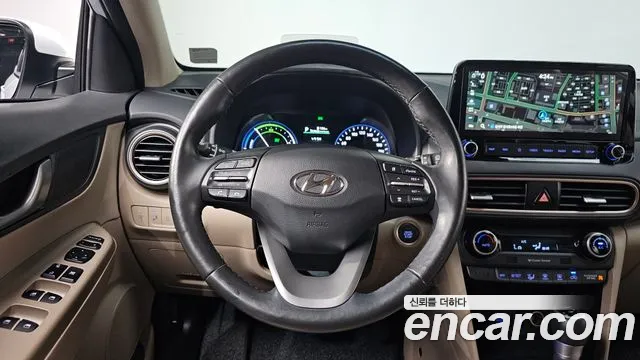 Hyundai Kona Hybrid 2020 Белый из Кореи, фото 6
