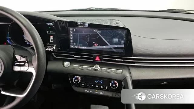 Hyundai Avante Hybrid (CN7) 2021 Небесно-голубой из Кореи, фото 6