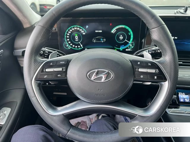 Hyundai The New Grandeur IG Hybrid 2021 Черный из Кореи, фото 6