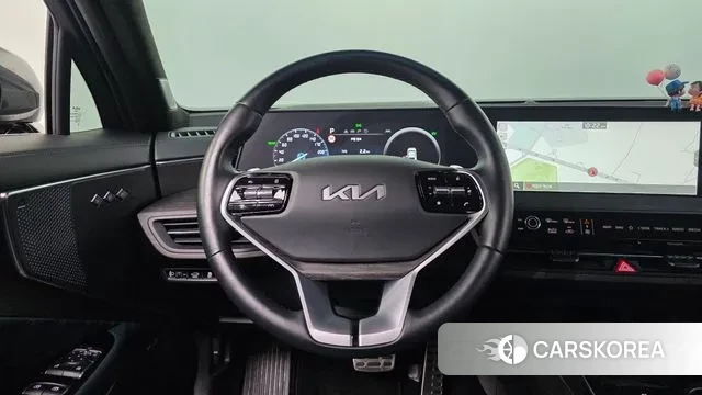 Kia K8 Hybrid 2024 Серый из Кореи, фото 6