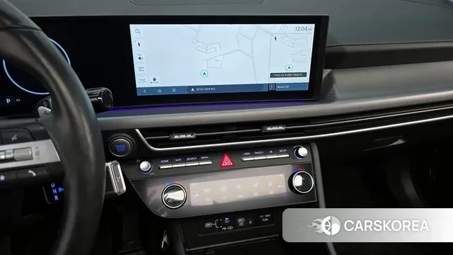 Hyundai Sonata D Edge Hybrid (DN8) 2023 Черный из Кореи, фото 6