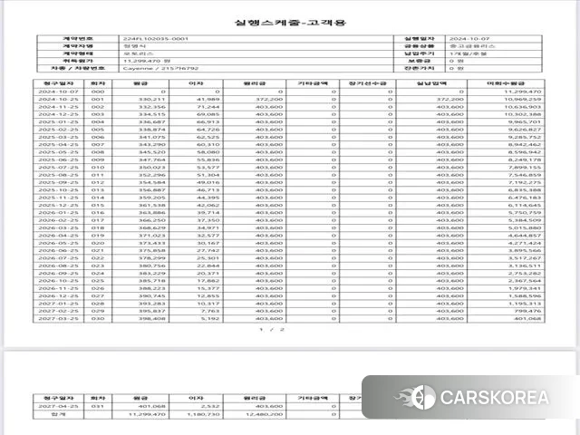 Porsche Cayenne (PO536) 2019 Черный из Кореи, фото 6