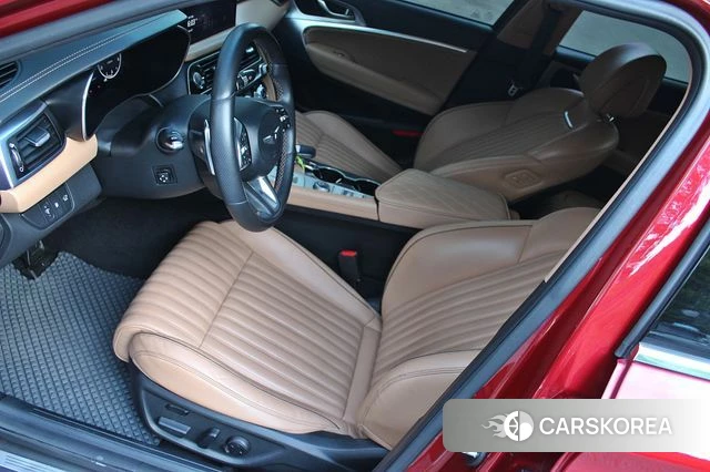 Genesis The New G70 2021 Красный из Кореи, фото 6