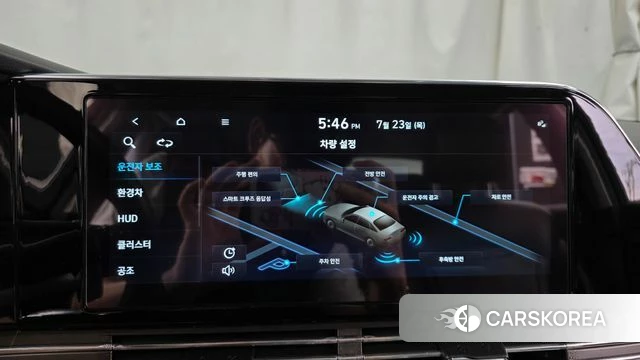 Hyundai The New Grandeur IG Hybrid 2022 Черный из Кореи, фото 6