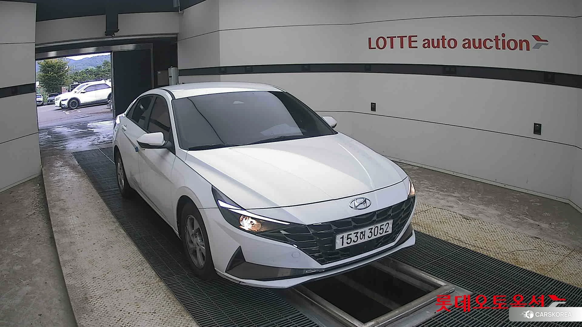 Hyundai Avante 2021 Polar White из Кореи, фото 6