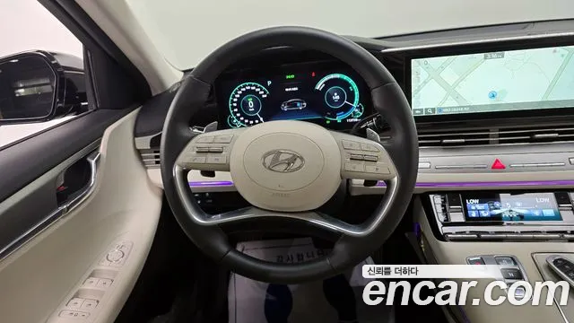 Hyundai The New Grandeur IG Hybrid 2021 Черный из Кореи, фото 6