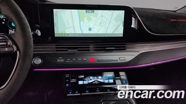 Hyundai The New Grandeur IG 2021 Черный из Кореи, фото 6