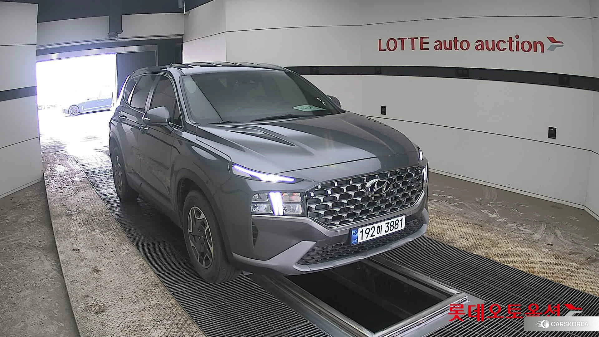 Hyundai Santa Fe Hybrid 2023 Magnetic Grey Metallic из Кореи, фото 6