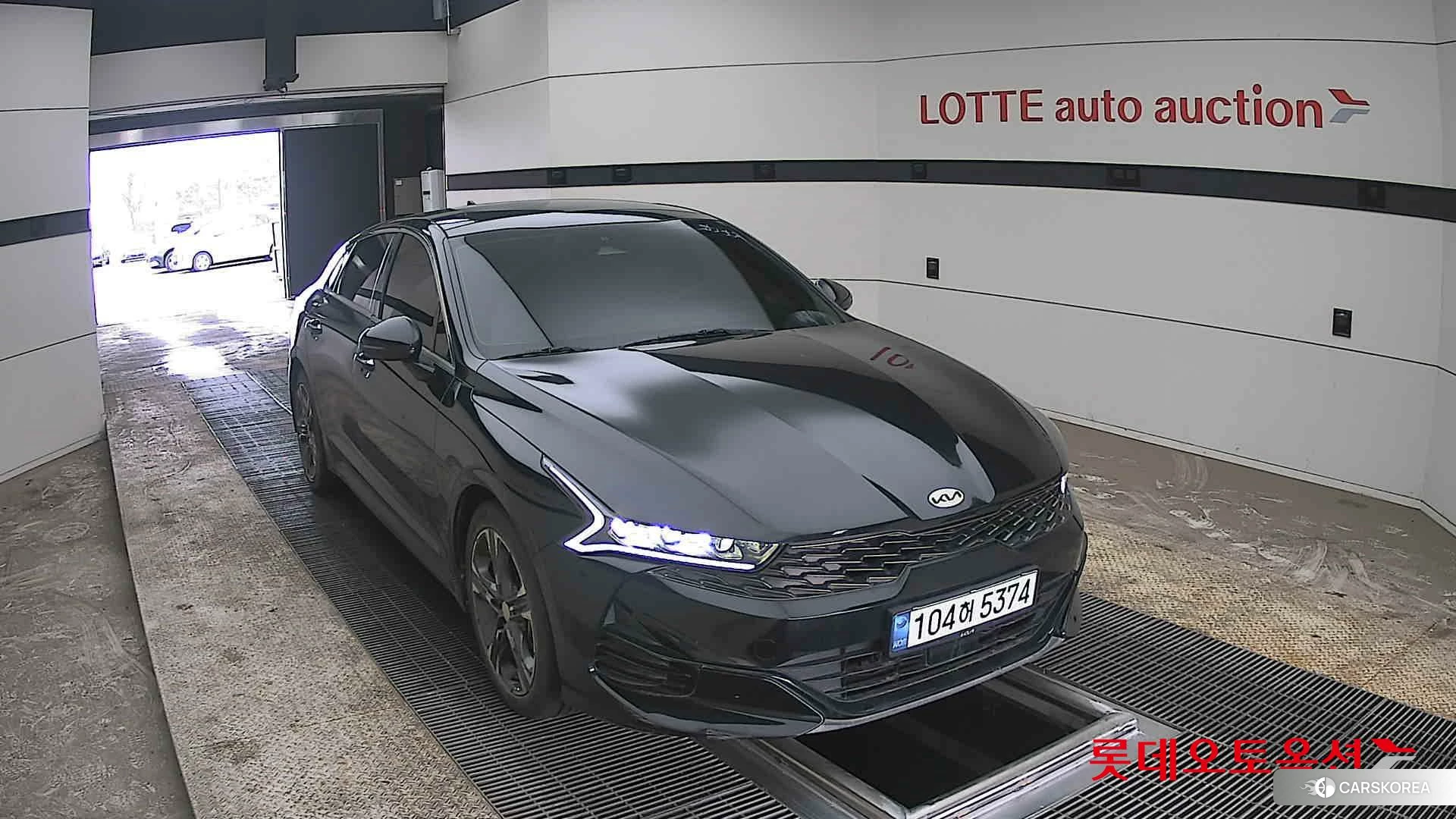 Kia K5 2021 Aurora Black Pearl из Кореи, фото 6