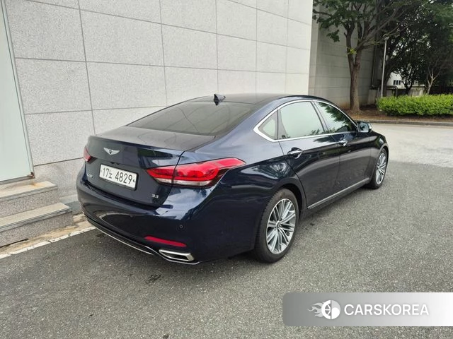 Genesis G80 2018 Синий из Кореи, фото 6