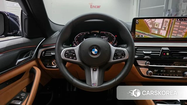 BMW 5 Series (G30) 2022 Синий из Кореи, фото 6