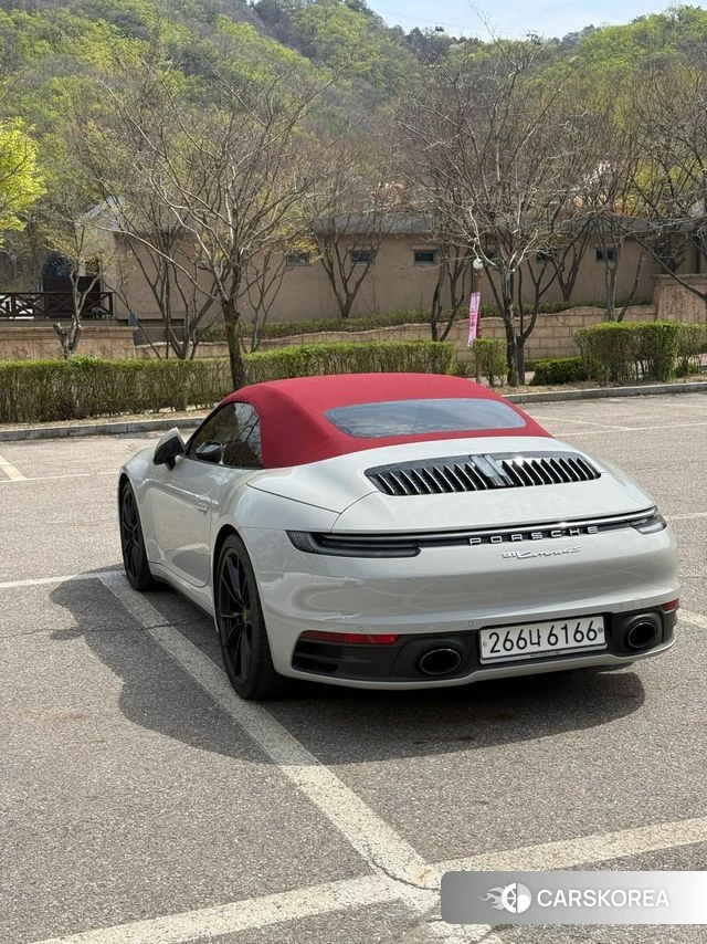 Porsche 911(992) 2020 Серебристо-серый из Кореи, фото 6