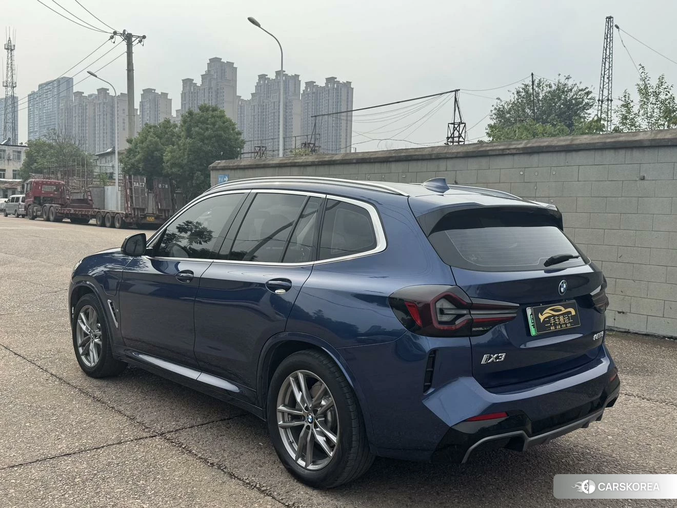 BMW iX3 2021 Синий из Китая, фото 6
