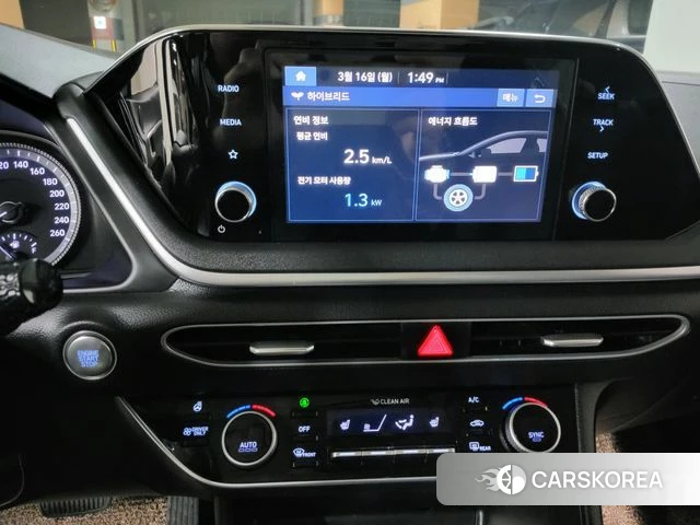 Hyundai Sonata Hybrid (DN8) 2021 Белый из Кореи, фото 6