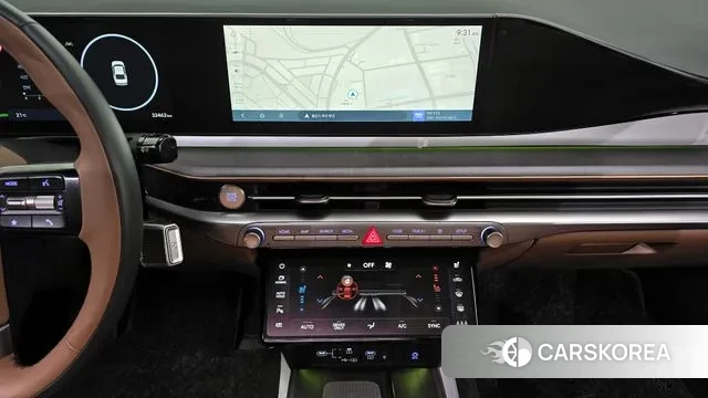 Hyundai Grandeur Hybrid (GN7) 2023 Белый из Кореи, фото 6