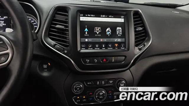 Jeep Cherokee (KL) 2018 Черный из Кореи, фото 6