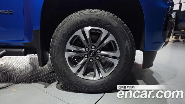 Chevrolet (GM Daewoo) Real New Colorado 2021 Синий из Кореи, фото 6