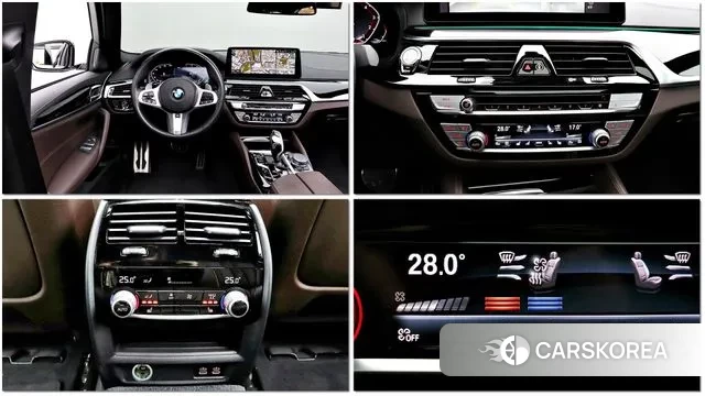 BMW 5 Series (G30) id 3650533 из Кореи 7