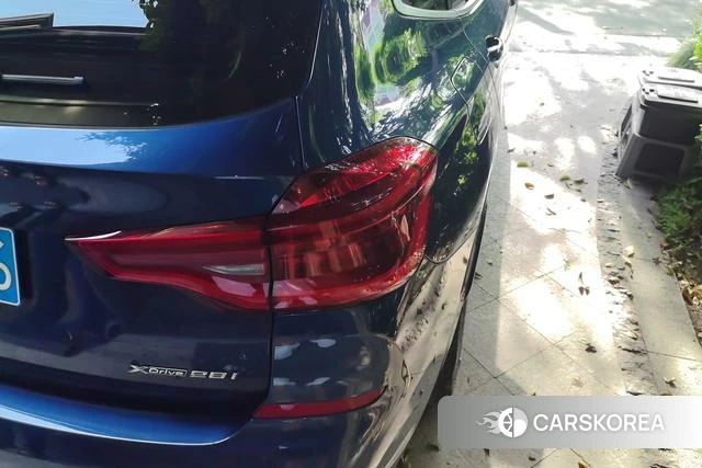 BMW X3 2021 Синий из Китая, фото 6