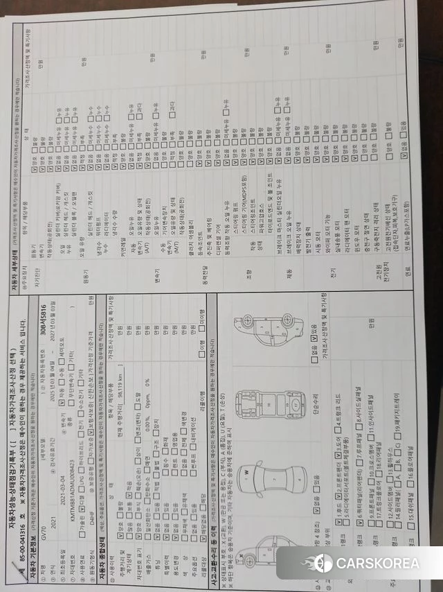 Genesis GV70 id 3843313 из Кореи 7