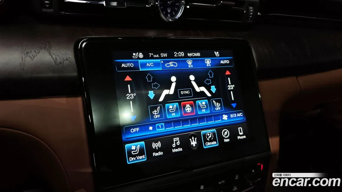 Maserati Quattroporte id 1005670 из Кореи 7