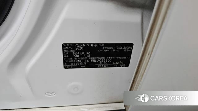 Hyundai Sonata (DN8) id 4943662 из Кореи 7