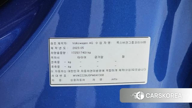 Volkswagen 7th Generation of Jetta id 4414444 из Кореи 7
