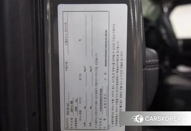 Jeep Wrangler (JL) id 3315391 из Кореи 7