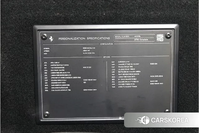 Ferrari SF90 Stradale id 3043821 из Кореи 7