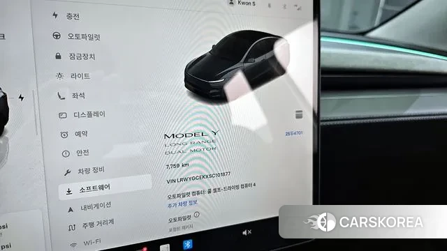 Tesla Model Y id 3277899 из Кореи 7