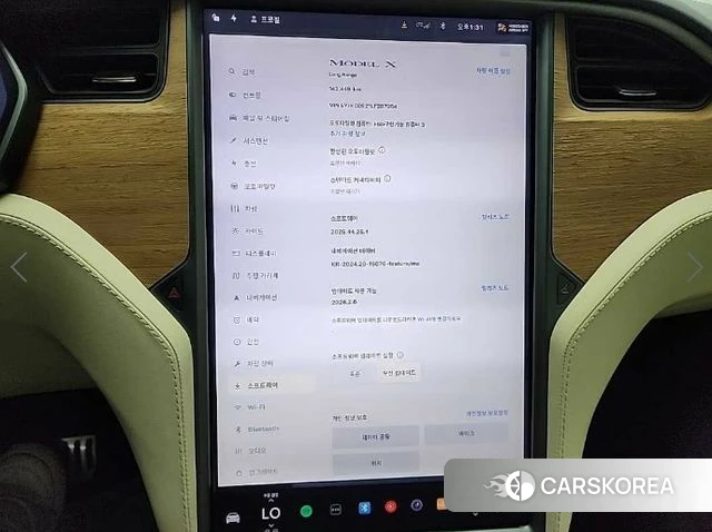 Tesla Model X id 4250611 из Кореи 8