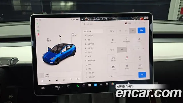 Tesla Model Y id 2824430 из Кореи 8