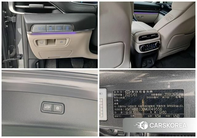 Genesis GV80 id 4707971 из Кореи 8