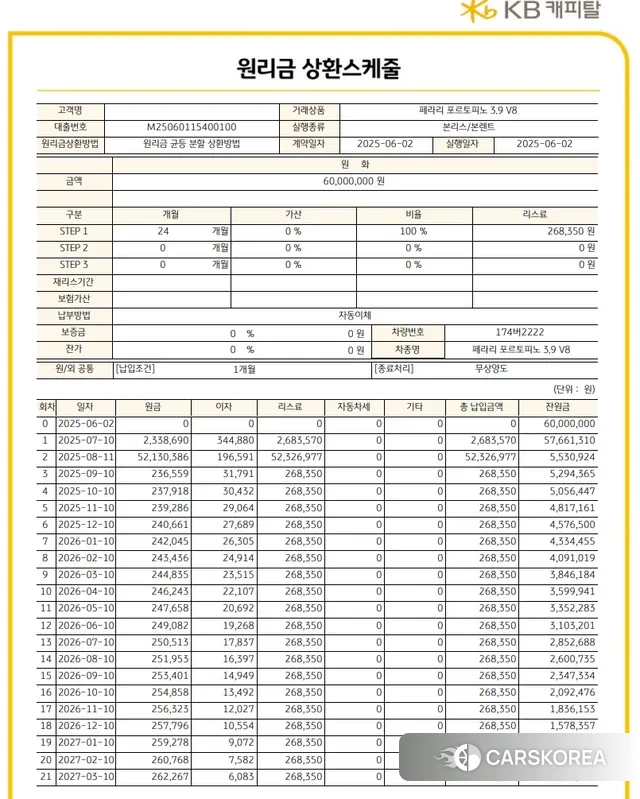 Ferrari Portofino id 3757101 из Кореи 8