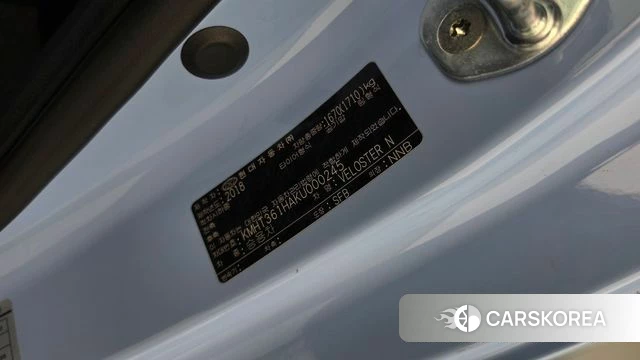 Hyundai Veloster (JS) id 4944213 из Кореи 8
