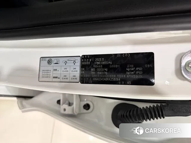 Kia The New K5 3rd generation id 3487238 из Кореи 8