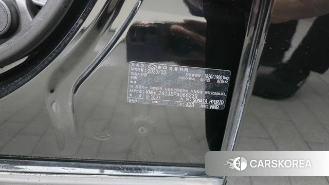 Hyundai Sonata Hybrid (DN8) id 4572100 из Кореи 8