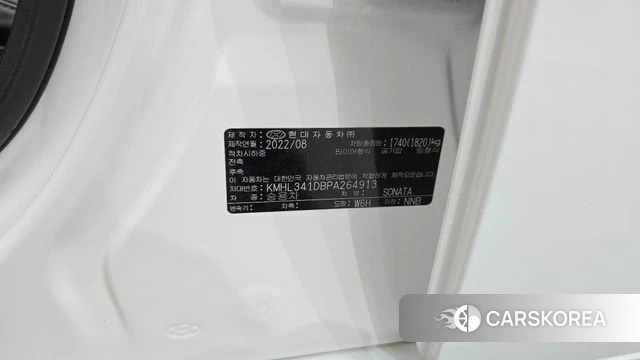 Hyundai Sonata (DN8) id 4854680 из Кореи 8