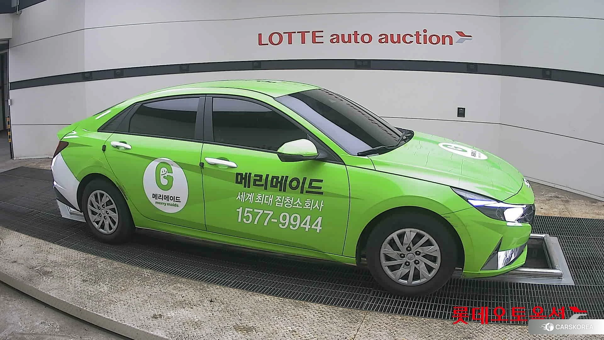 Hyundai Avante id 3875853 из Кореи 8