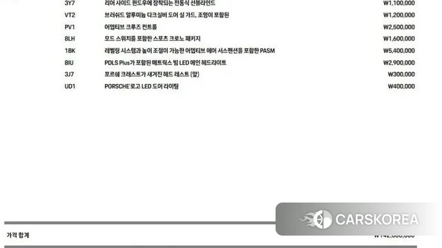 Porsche Cayenne (PO536) id 3592273 из Кореи 8