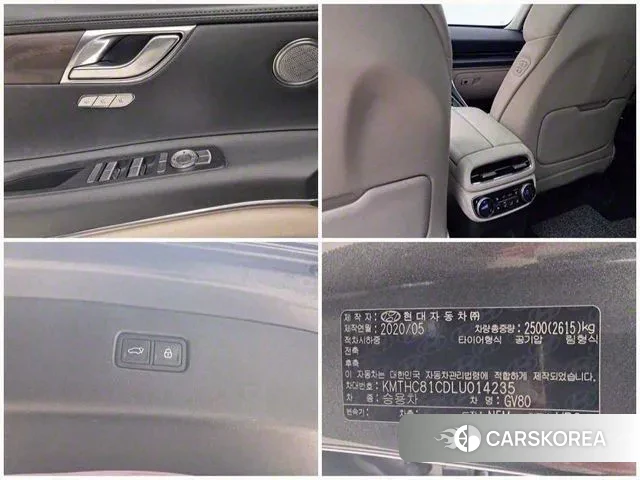 Genesis GV80 id 3469262 из Кореи 8