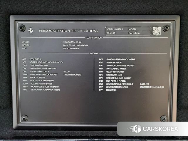 Ferrari Portofino id 4543252 из Кореи 8
