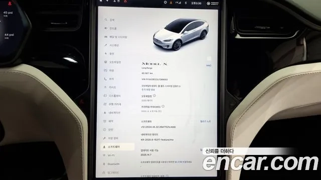 Tesla Model X id 2916825 из Кореи 8