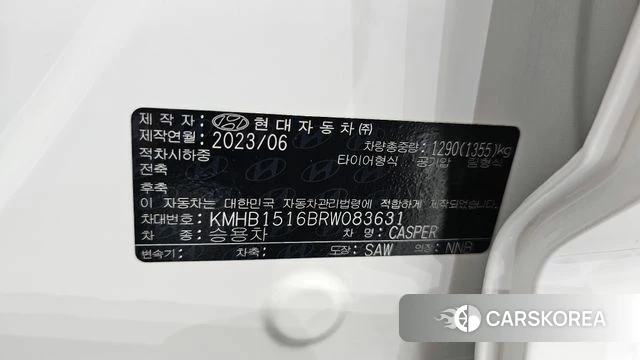 Hyundai Casper id 4329900 из Кореи 8