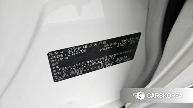 Hyundai Sonata (DN8) id 4282258 из Кореи 9