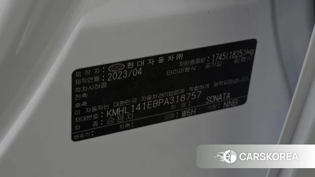 Hyundai Sonata (DN8) id 4947114 из Кореи 9