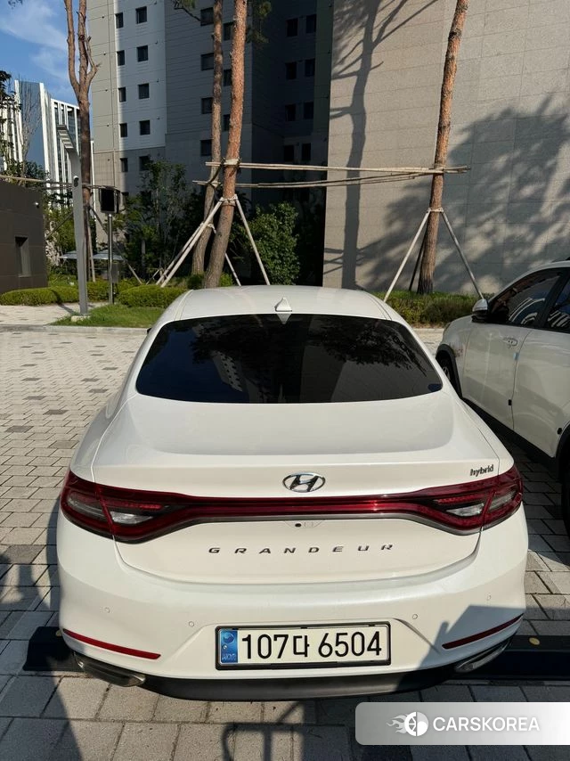Hyundai Grandeur IG Hybrid id 4850005 из Кореи 9