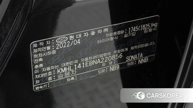 Hyundai Sonata (DN8) id 4580199 из Кореи 9